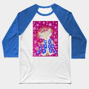 Snegurochka Kitty Baseball T-Shirt